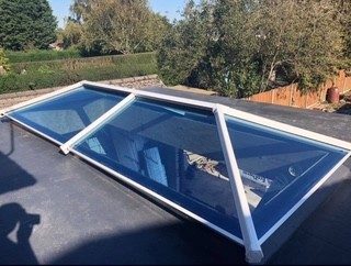 Roof lantern installation
