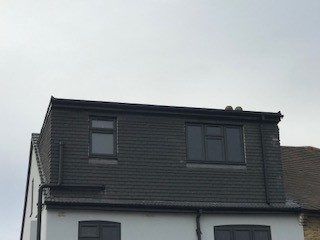 Slate-hung dormer loft