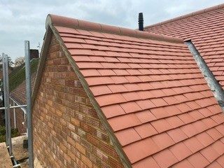 New tiled roof